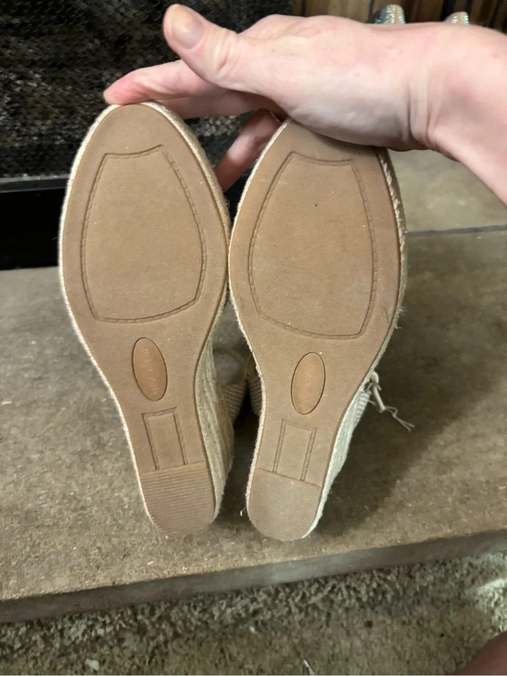 Anne Klein Women's Lenox Espadrille Wedge Sandal Size 8 NWT